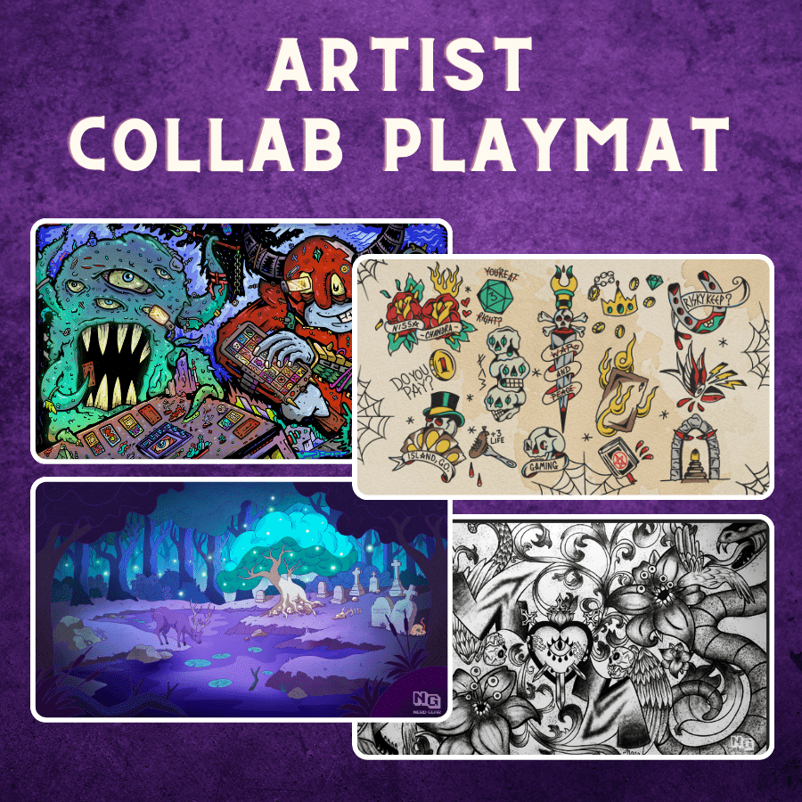 Artist Collab Playmats for MTG - Nerd Gear Gaming Inc.