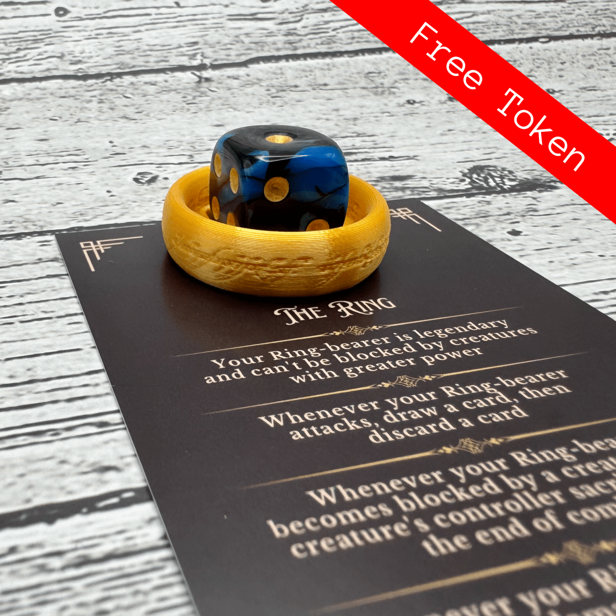 LOTR Ring-Bearer Tracker for MTG | The Ring Tempts You | Nerd Gear LOTR Ring-Bearer Tracker for MTG | The Ring Tempts You | Nerd Gear