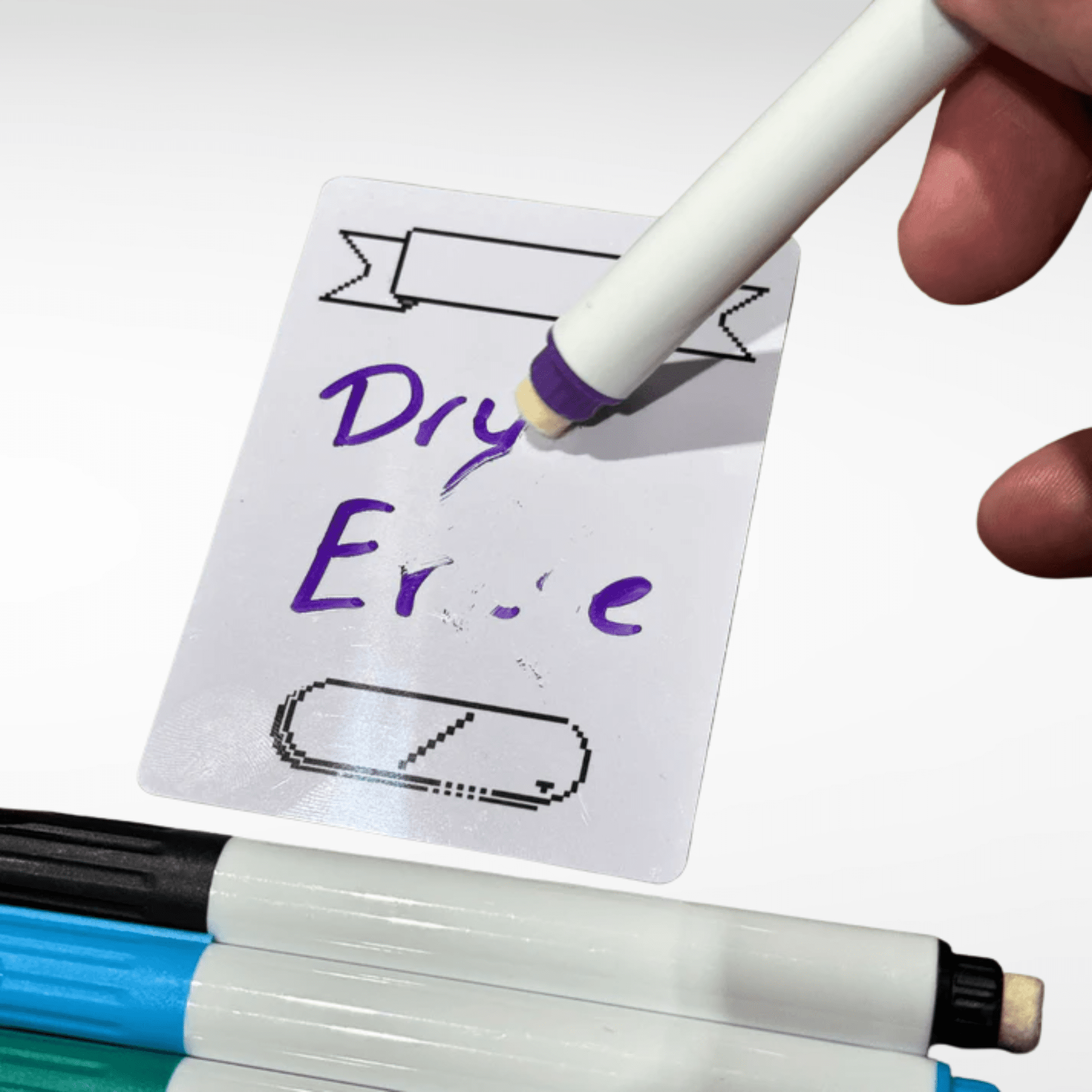 dry erase cards mtg MTG Erasable Tokens – 60 Reusable Dry Erase Cards main image 0