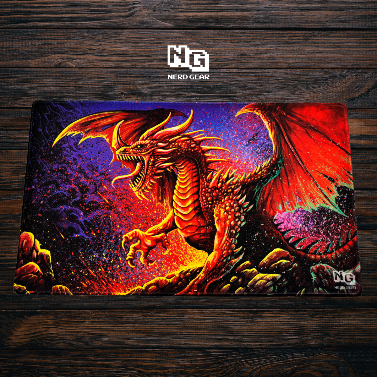 G-DRAGON MOTHERF*KER アートパネル The Dragon Premium TCG Playmat