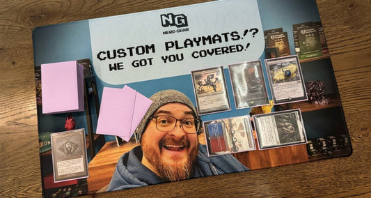 Level Up Your Game with Nerd Gear’s New Custom Playmats! - Nerd Gear Gaming Inc.