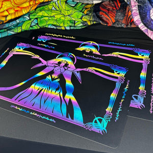FOIL Oil-Slick Mother Playmat - Serialized