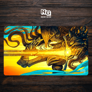 Aurelian Pulse - Premium TCG Playmat - MTO - Nerd Gear Gaming Inc.