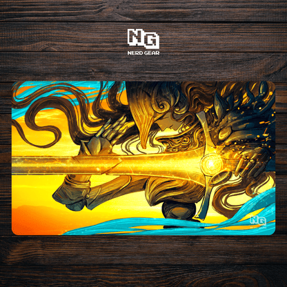 Aurelian Pulse - Premium TCG Playmat - MTO - Nerd Gear Gaming Inc.