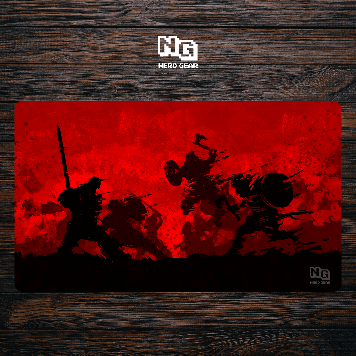 Bloodshed Echoes - Premium TCG Playmat - MTO - Nerd Gear Gaming Inc.