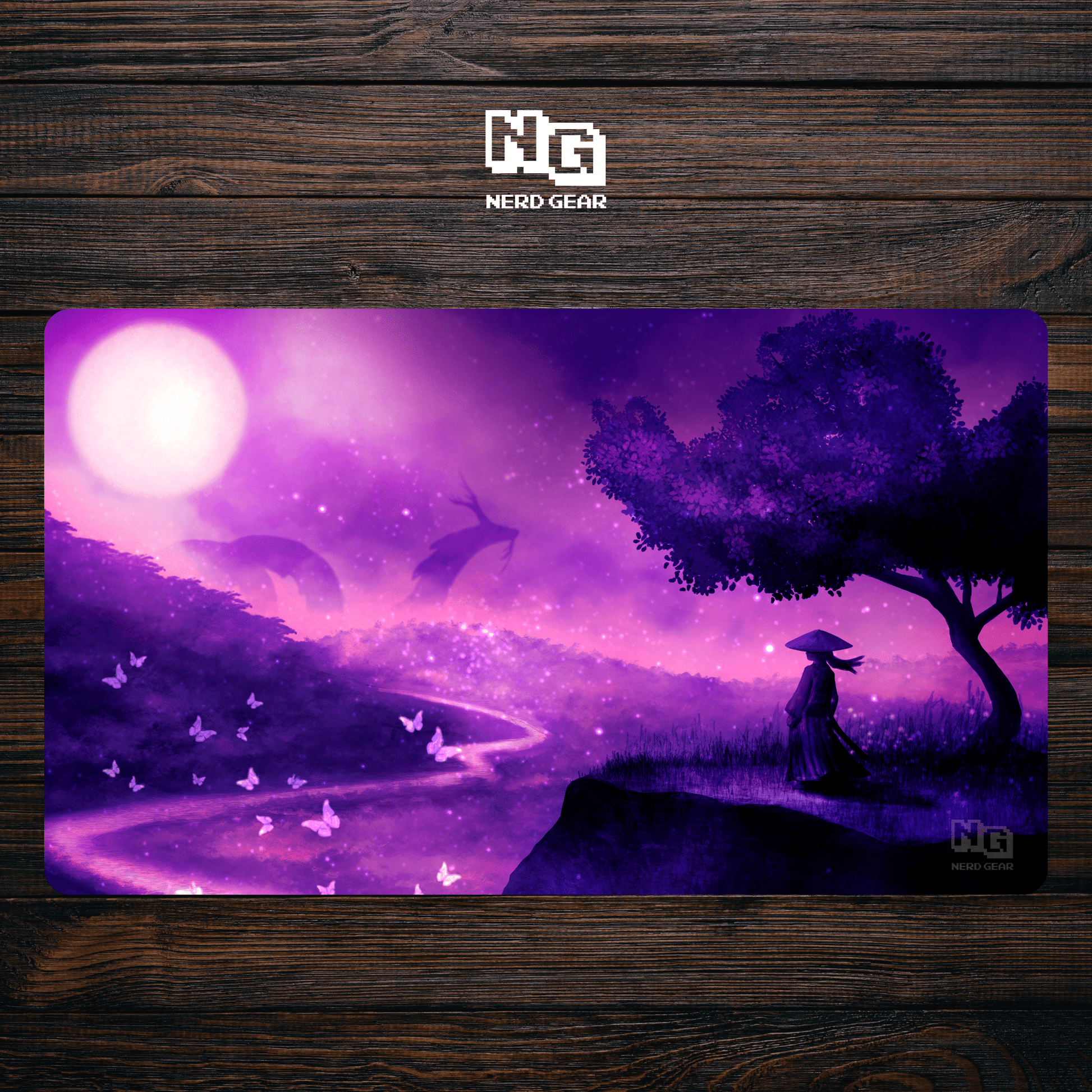 Blossom Valley - Premium TCG Playmat - MTO - Nerd Gear Gaming Inc.