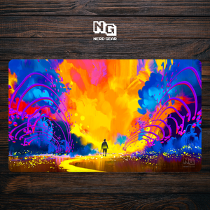 Chromatic Horizon - Premium TCG Playmat - MTO - Nerd Gear Gaming Inc.