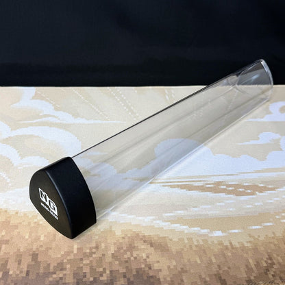 Clear Triangle Playmat Tube - Nerd Gear Gaming Inc.