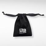 Cloth Dice Bag - Black - Nerd Gear Gaming Inc.