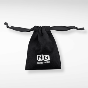 Cloth Dice Bag - Black - Nerd Gear Gaming Inc.