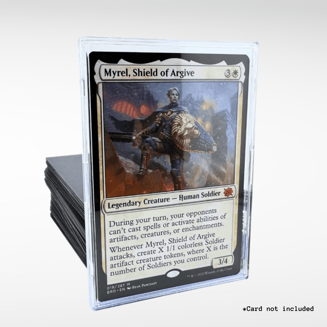 Commander Shield (5-Pack) | Single Card Protectors for MTG | Nerd Gear