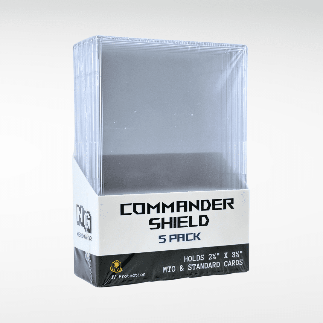 Commander Shield - 5 Pack - Nerd Gear Gaming Inc.