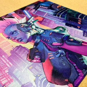 Cyberpunk - Clint Cearley - Premium TCG Playmat - MTO
