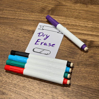 Dry Erase Markers for MTG Tokens - 5 Pack Multicolor - Nerd Gear Gaming Inc.