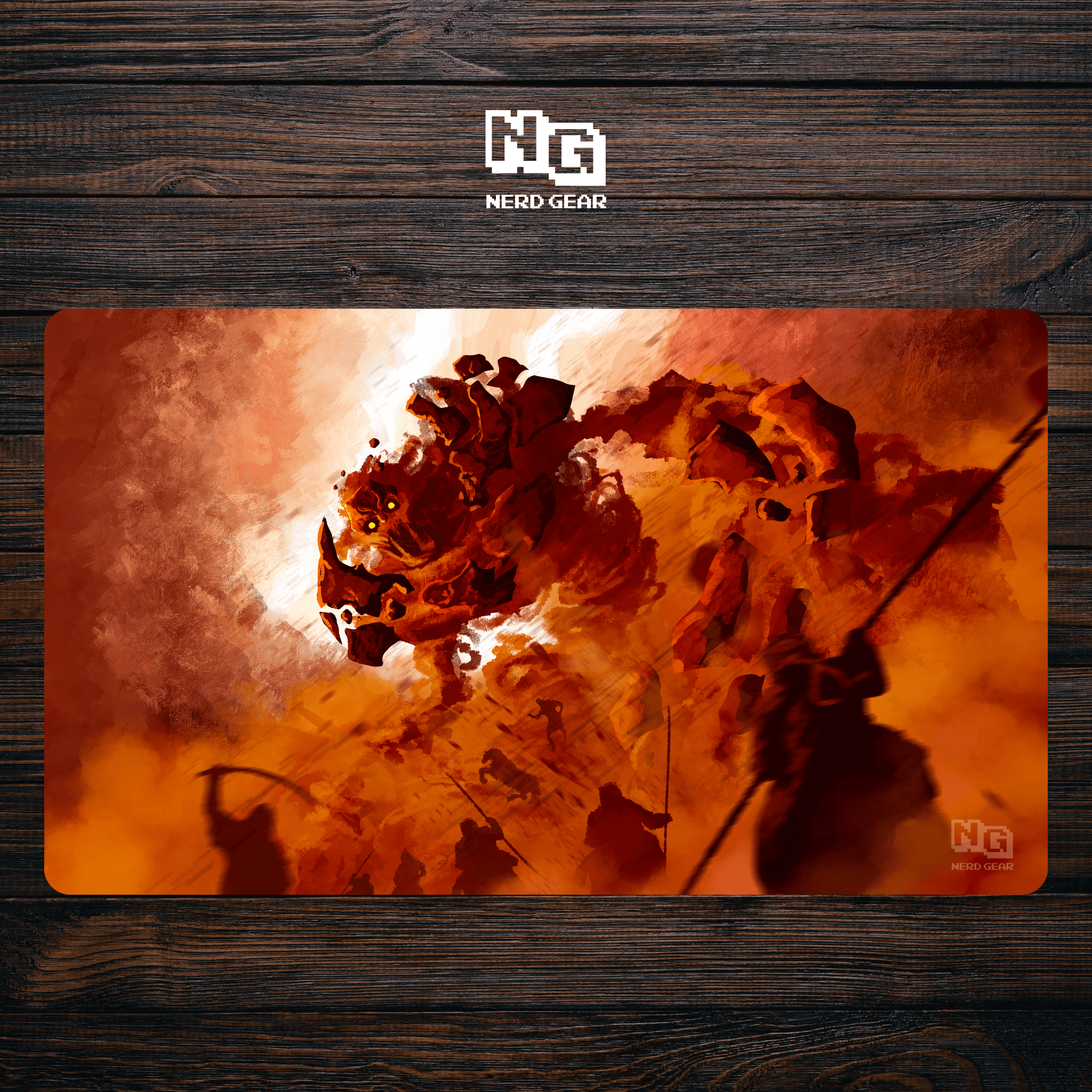 Dustfall Colossus - Premium TCG Playmat - MTO - Nerd Gear Gaming Inc.