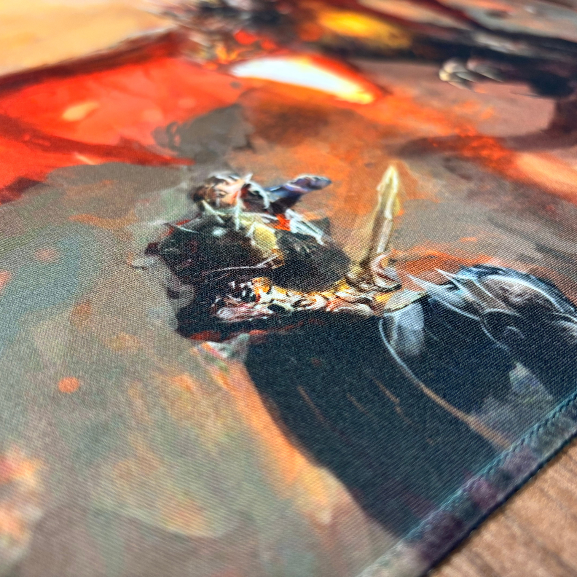 Fanning the Flames of Tarkir - Premium TCG Playmat - MTO - Nerd Gear Gaming Inc.