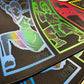 FOIL Neon Ink Bending Playmat - Serialized - Nerd Gear Gaming Inc.