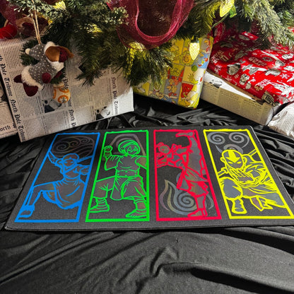 FOIL Neon Ink Bending Playmat - Serialized - Nerd Gear Gaming Inc.
