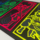FOIL Neon Ink Bending Playmat - Serialized - Nerd Gear Gaming Inc.