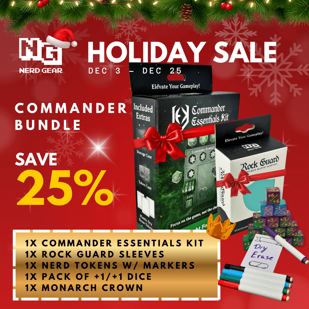 Holiday Commander Bundle - Nerd Gear Gaming Inc.