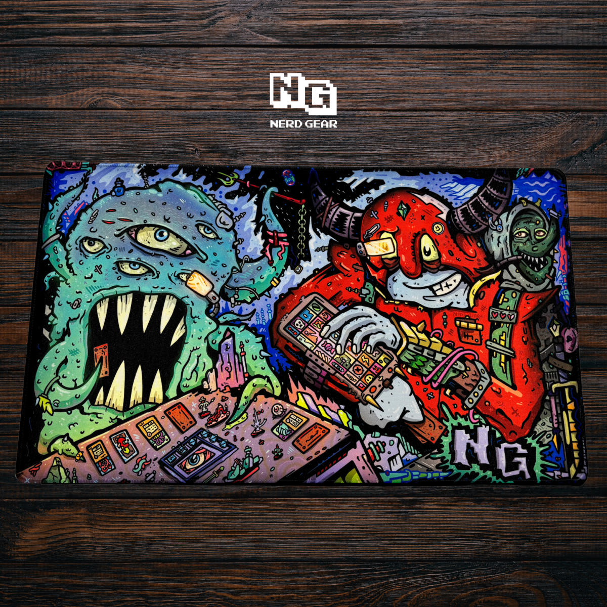 Jesse Jacobellis Premium MTG Playmat - Nerd Gear Gaming Inc.