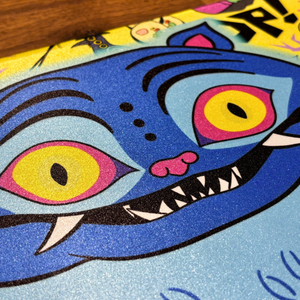 KPOP Derpy Cat - Premium TCG Playmat - MTO - Nerd Gear Gaming Inc.