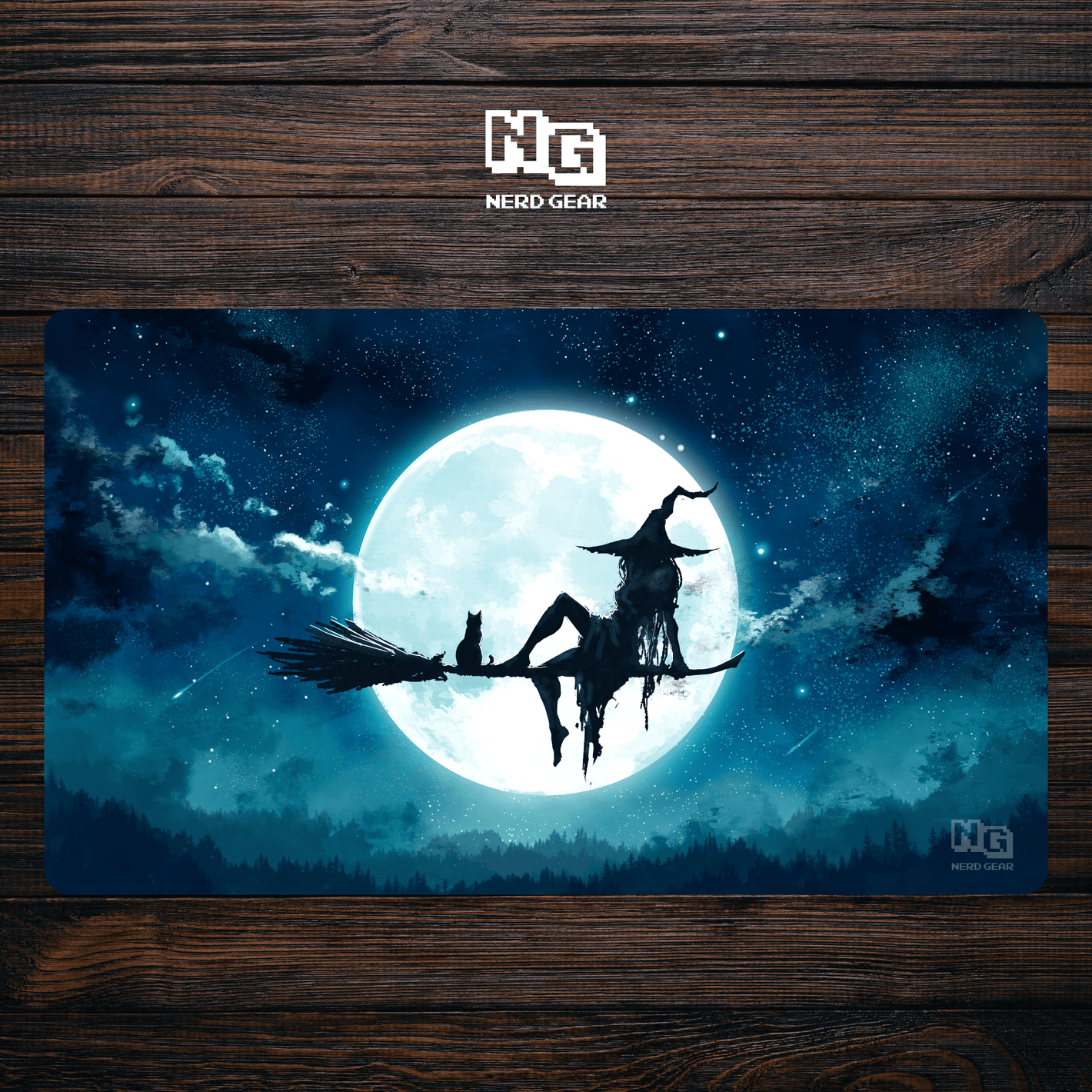 Lunar Vigil - Premium TCG Playmat - MTO - Nerd Gear Gaming Inc.