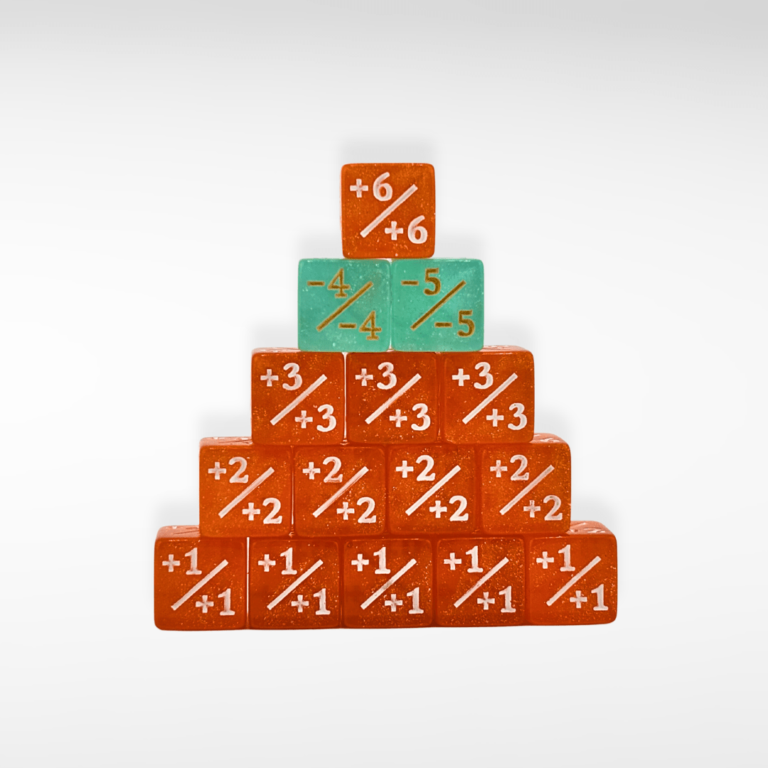 Mini +1/+1 (Plus One) 12mm Dice for MTG - Nerd Gear Gaming Inc.