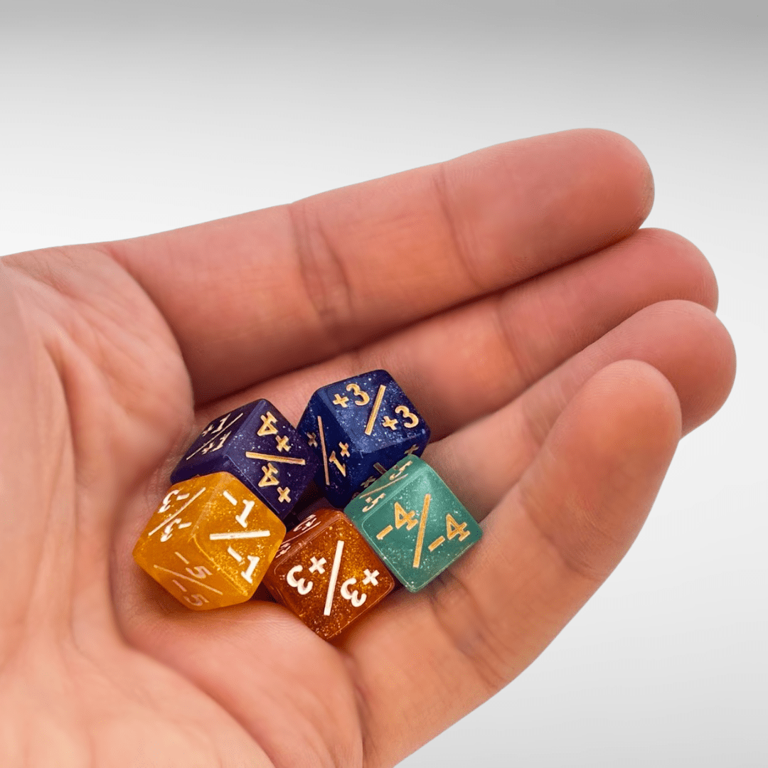 Mini +1/+1 (Plus One) 12mm Dice for MTG - Nerd Gear Gaming Inc.