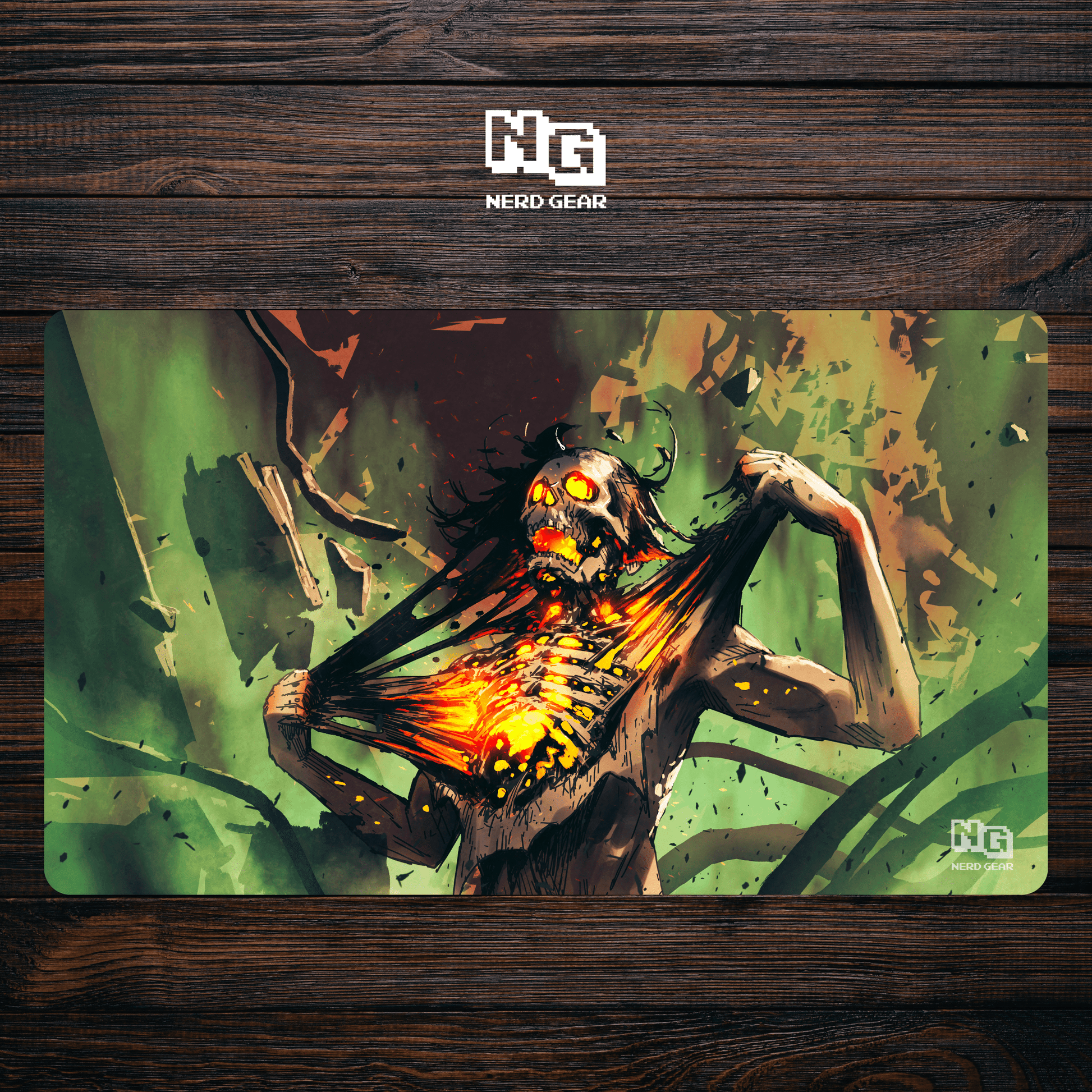 Molten Soul - Premium TCG Playmat - MTO - Nerd Gear Gaming Inc.