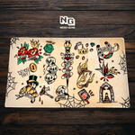 Mr. Dom Tattoo Premium MTG Playmat - Nerd Gear Gaming Inc.
