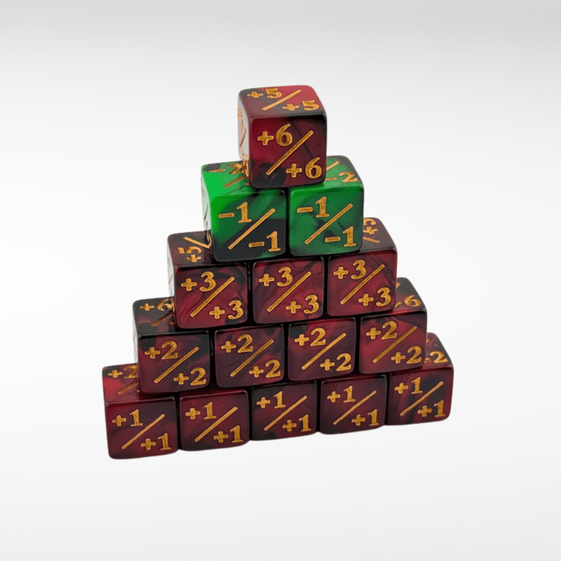 MTG Plus 1 Counter +1/+1 Dice - 15 Pack - Nerd Gear Gaming Inc.