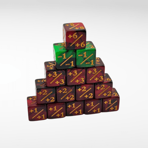 MTG Plus 1 Counter +1/+1 Dice - 15 Pack - Nerd Gear Gaming Inc.