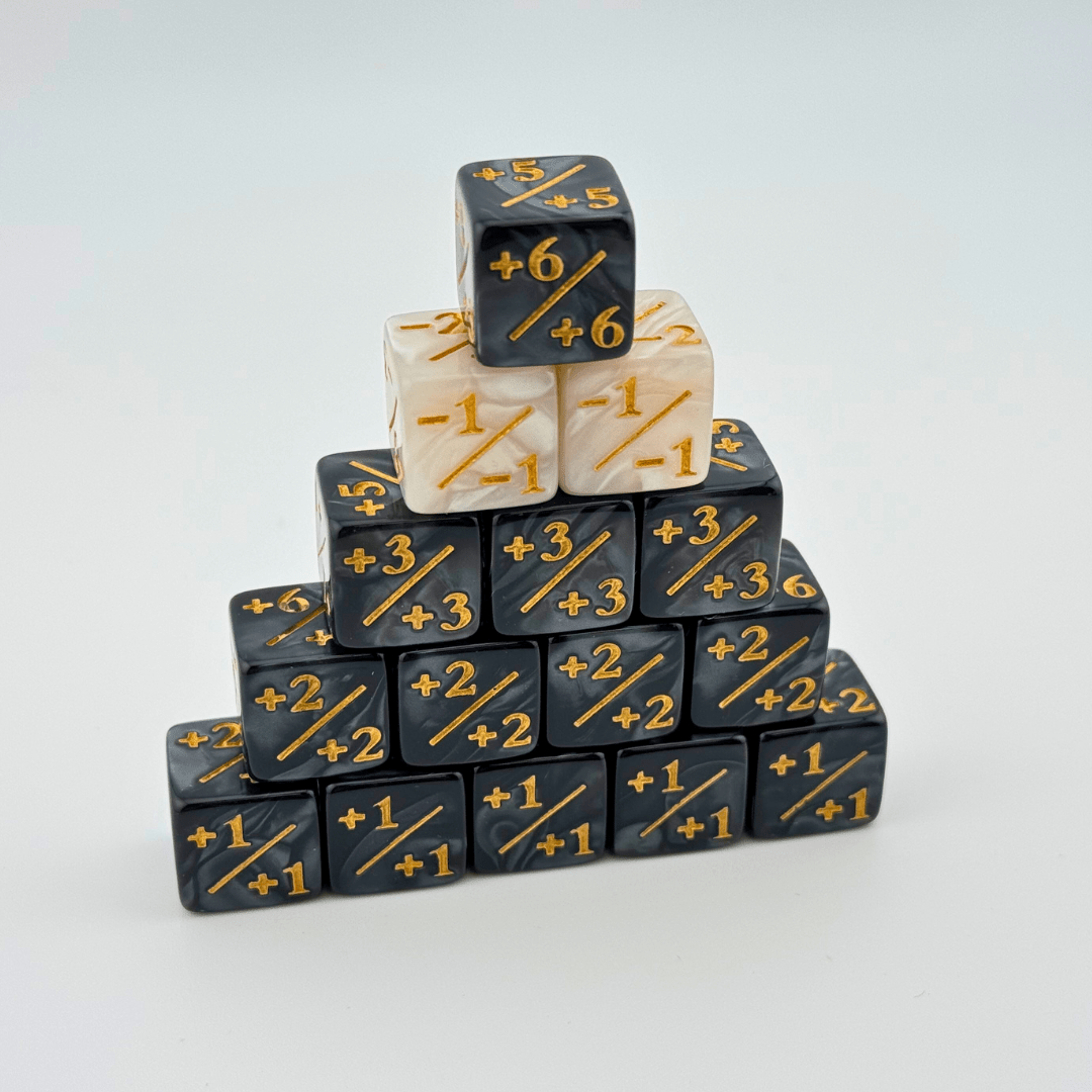 MTG Plus 1 Counter +1/+1 Dice - 15 Pack - Nerd Gear Gaming Inc.