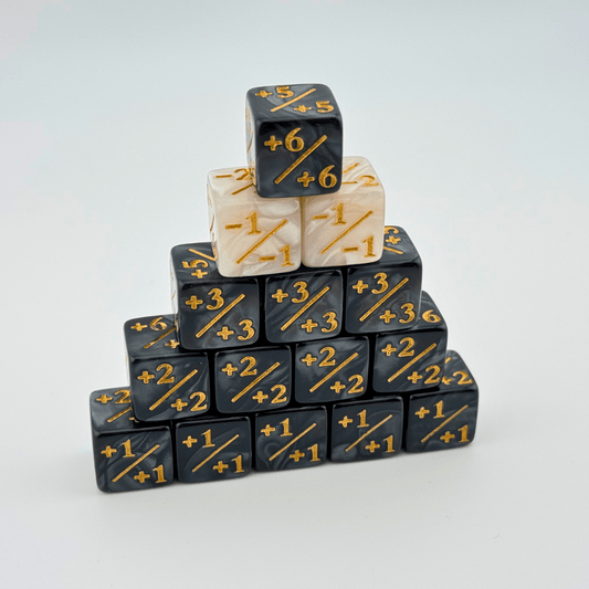 MTG Plus 1 Counter +1/+1 Dice - 15 Pack - Nerd Gear Gaming Inc.