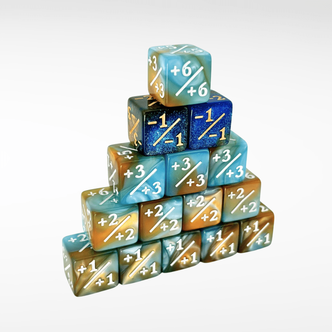 MTG Plus 1 Counter +1/+1 Dice - 15 Pack - Nerd Gear Gaming Inc.