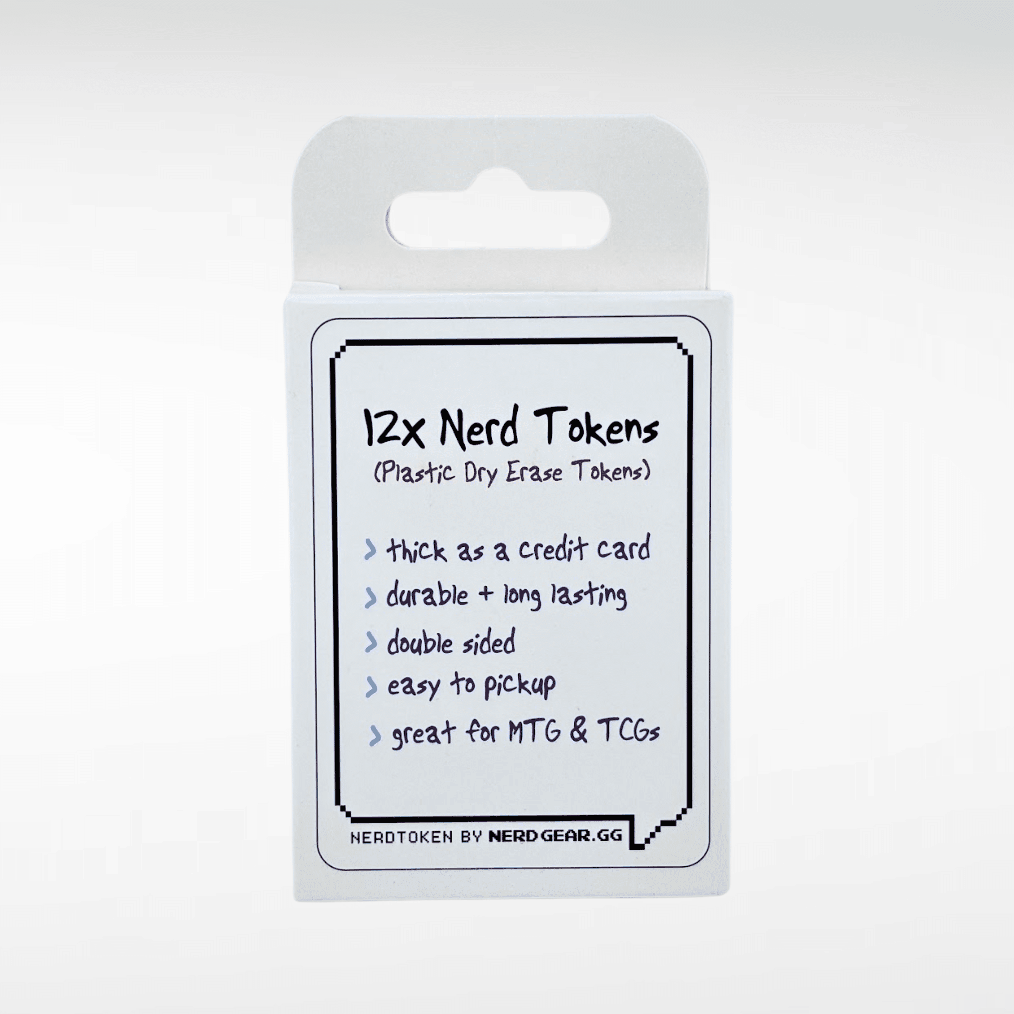 NerdTokens (12-Pack) | Dry Erase Tokens for MTG | Nerd Gear NerdTokens (12-Pack) | Dry Erase Tokens for MTG | Nerd Gear