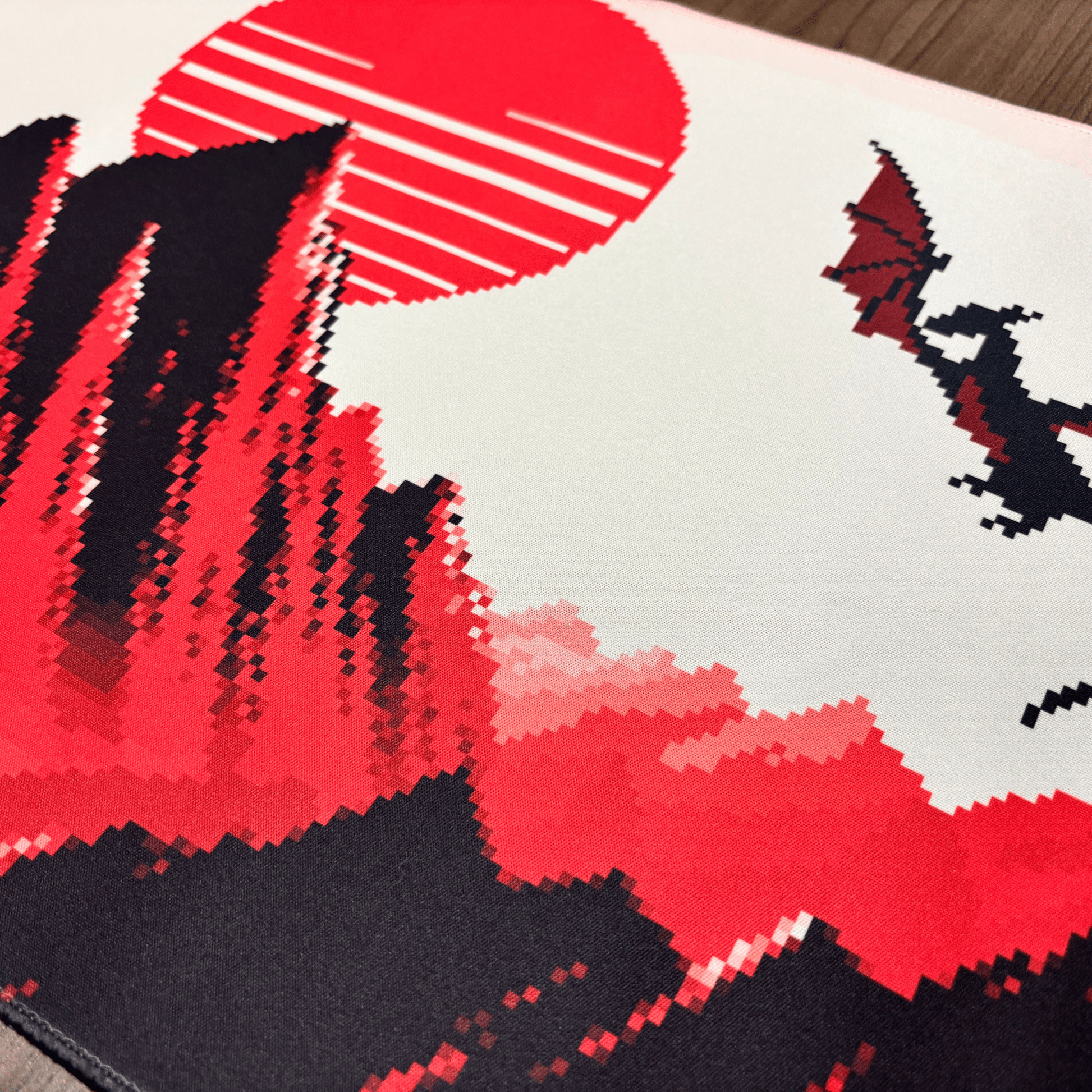 Pixel Mountains - Premium TCG Playmat - MTO - Nerd Gear Gaming Inc.