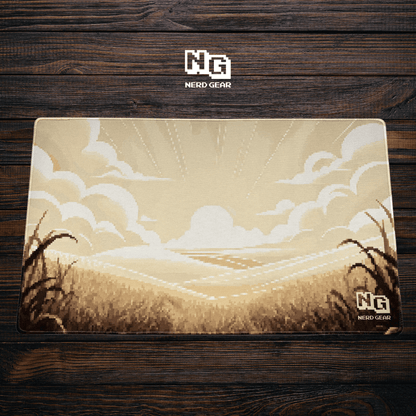 Pixel Plains - Premium TCG Playmat - MTO - Nerd Gear Gaming Inc.