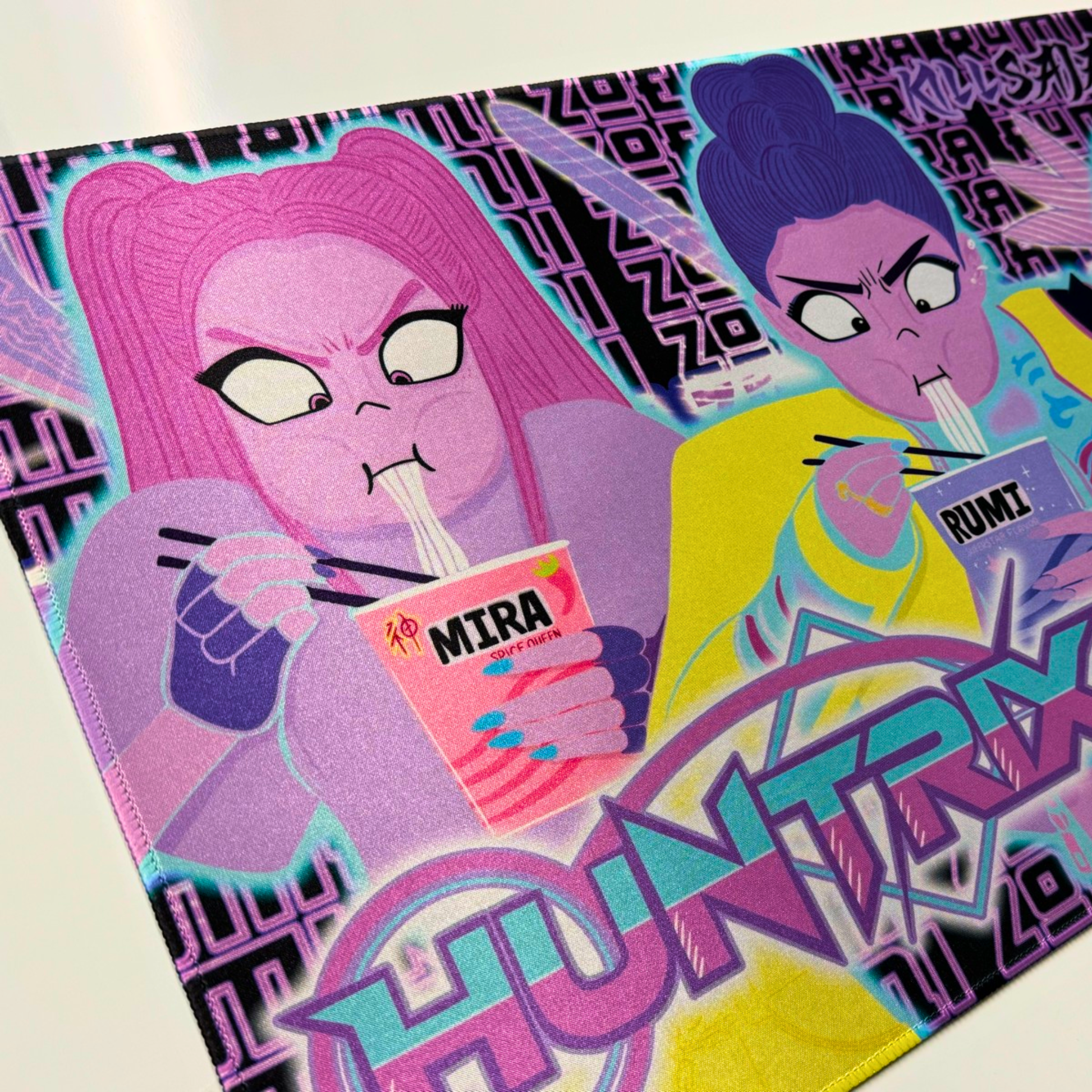 Pre - game Ramyeon - Premium TCG Playmat - MTO - Nerd Gear Gaming Inc.