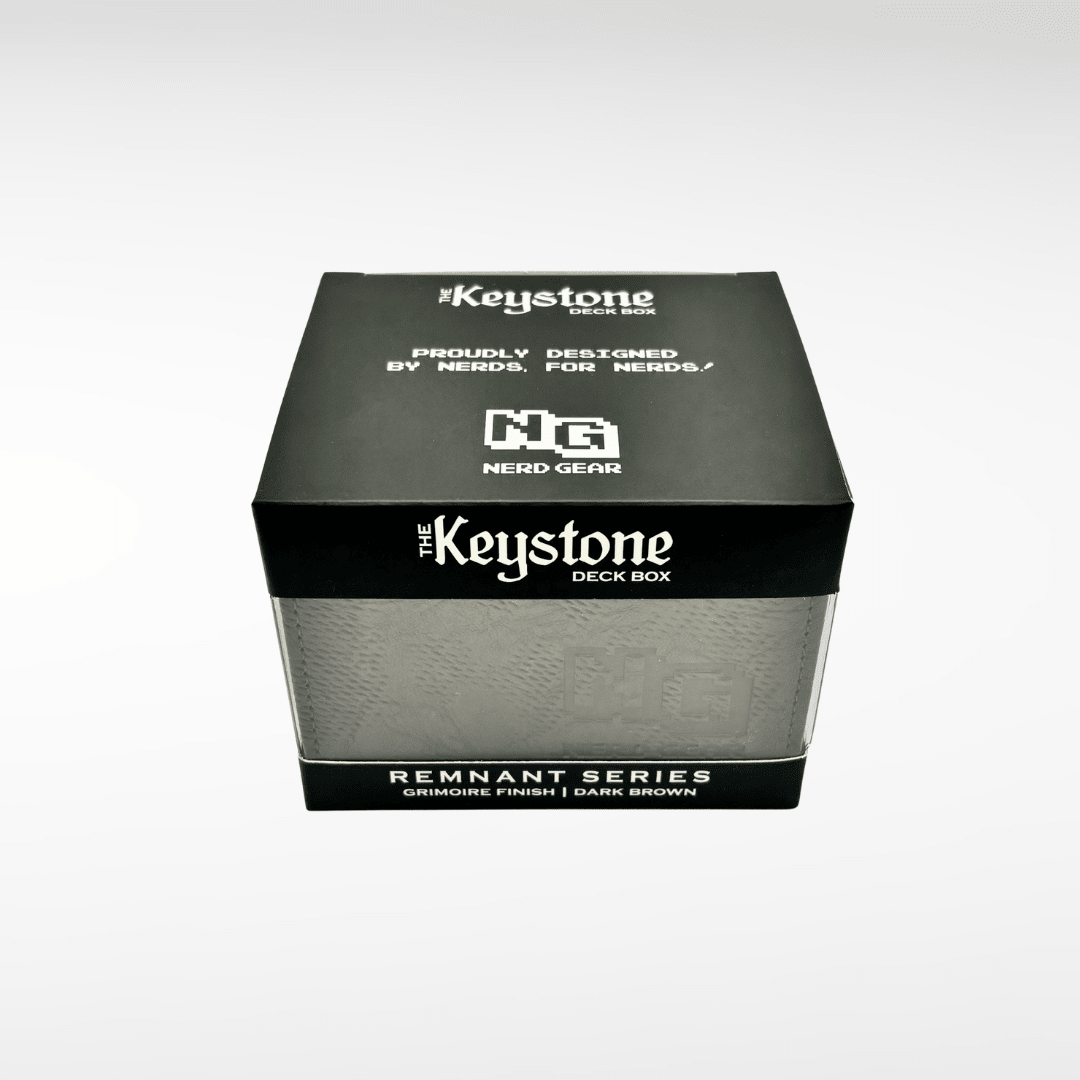 (PRE-ORDER) - The Keystone - Remnant Series - Grimoire Dark Brown - Nerd Gear Gaming Inc.