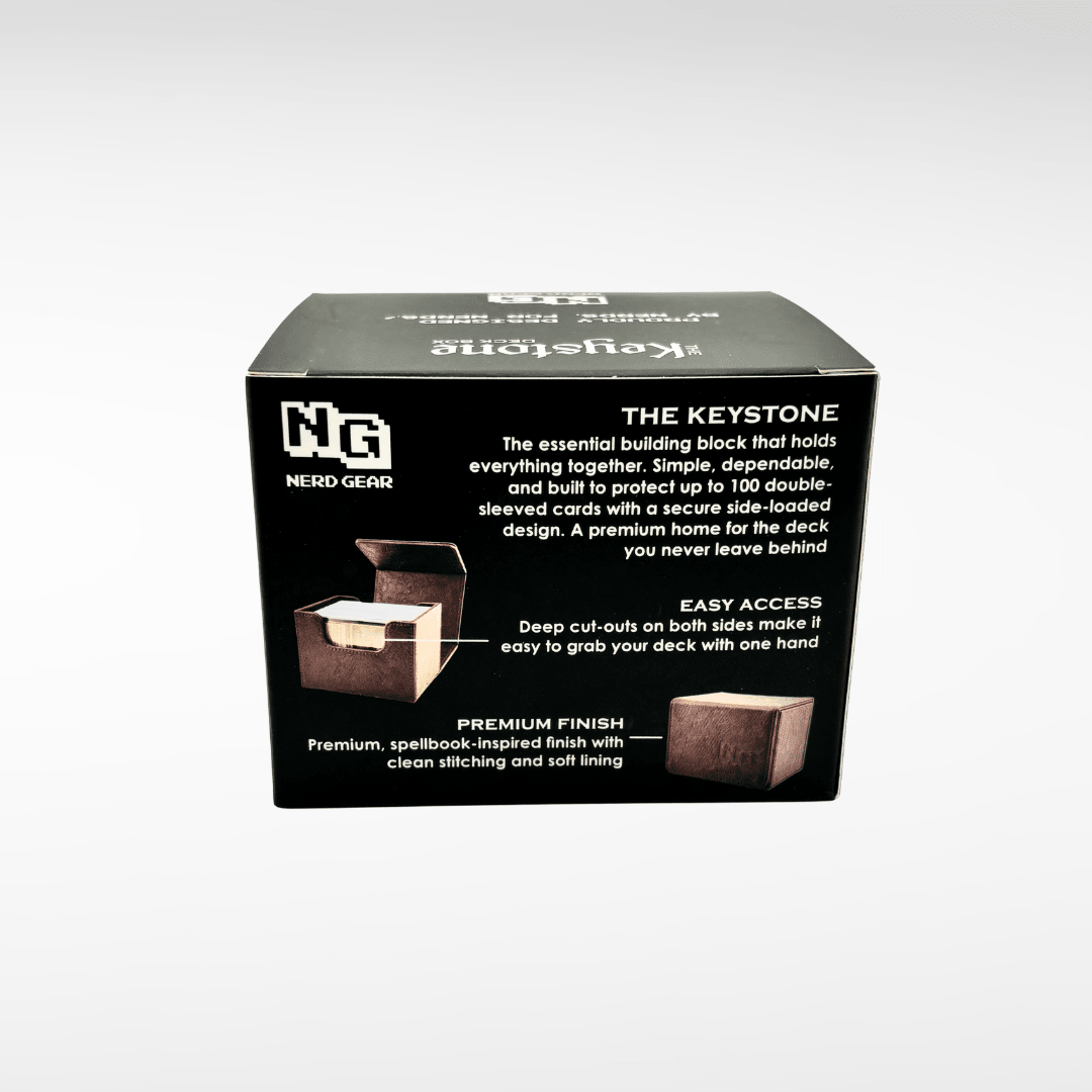 (PRE-ORDER) - The Keystone - Remnant Series - Grimoire Dark Brown - Nerd Gear Gaming Inc.