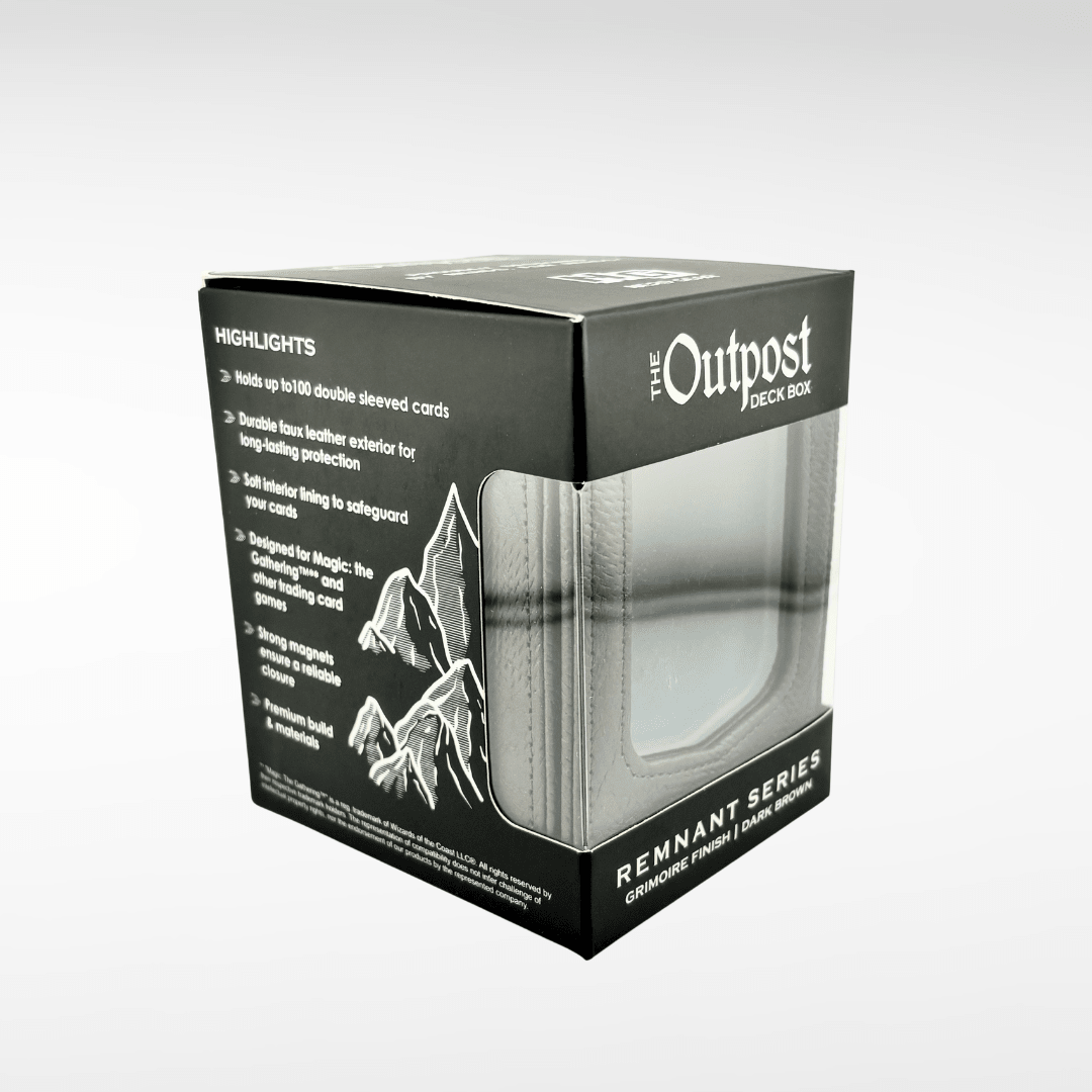 (PRE-ORDER) The Outpost - Remnant Series - Grimoire Dark Brown - Nerd Gear Gaming Inc.