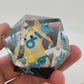 The Corgi Caprice - 55mm Handmade Resin D20 Dice