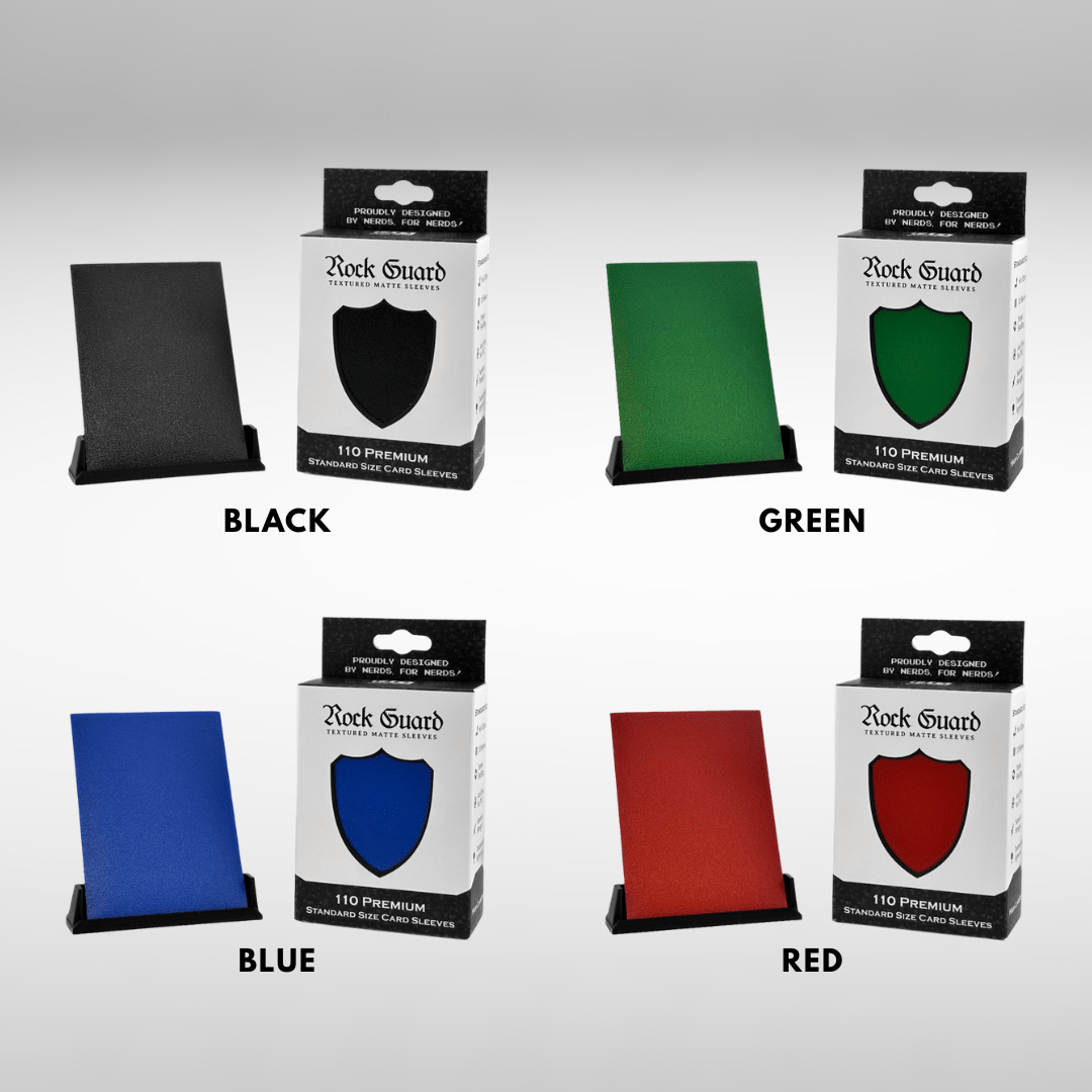 Rock Guard Premium MTG Sleeves - 110 Pack - Nerd Gear Gaming Inc.