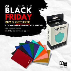 Rock Guard Premium MTG Sleeves - 110 Pack - Nerd Gear Gaming Inc.