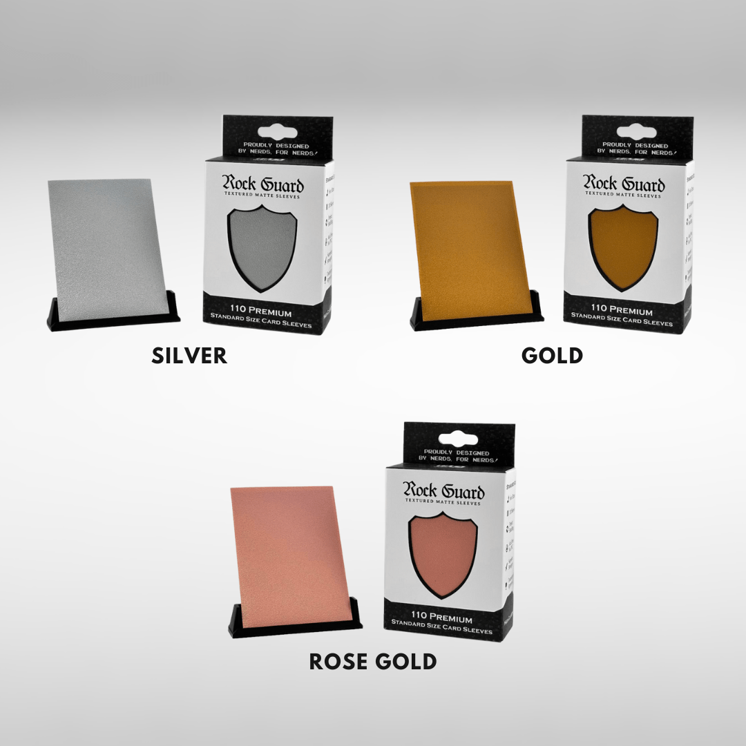 Rock Guard Premium MTG Sleeves - 110 Pack - Nerd Gear Gaming Inc.