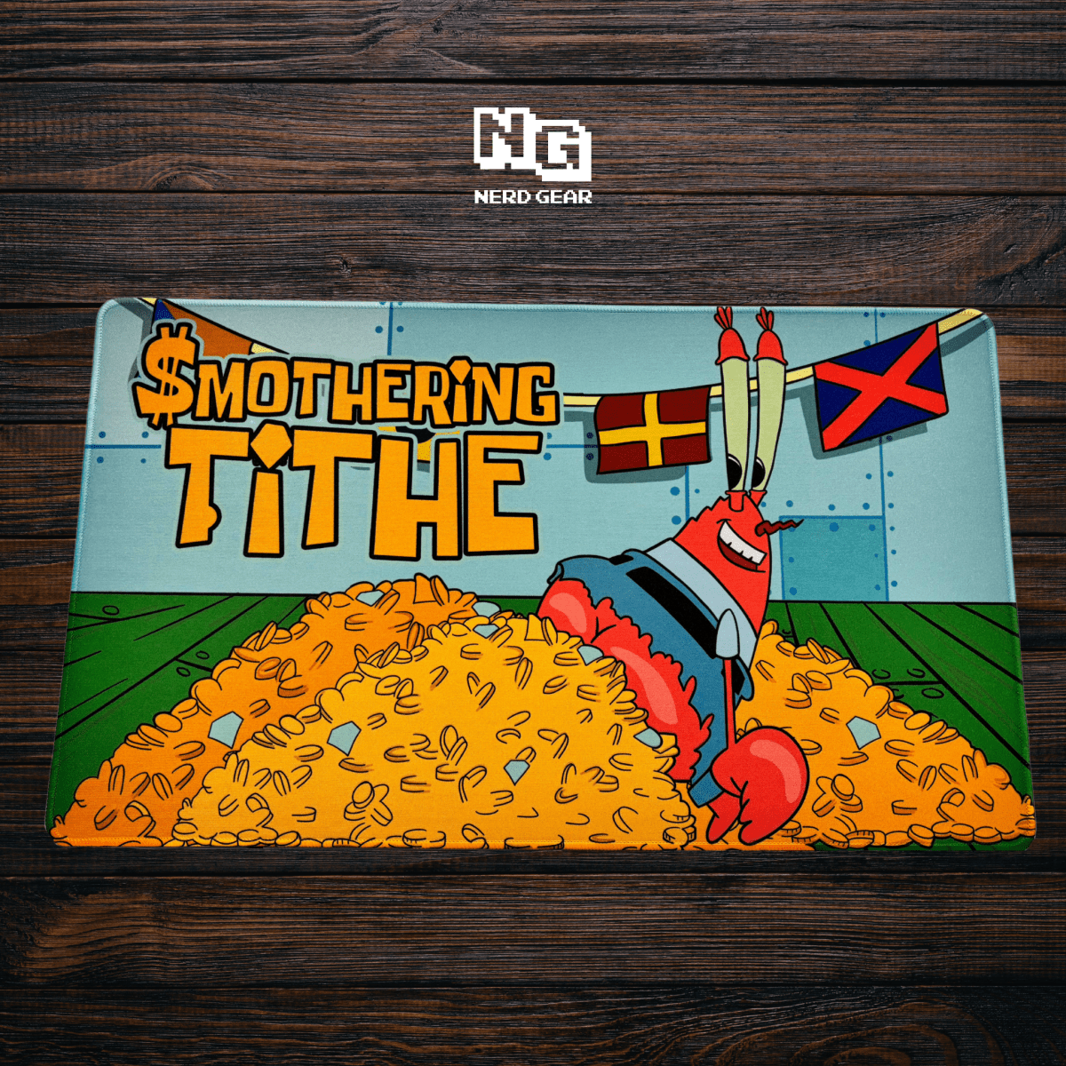 Smothering Crab - Premium TCG Playmat - MTO - Nerd Gear Gaming Inc.