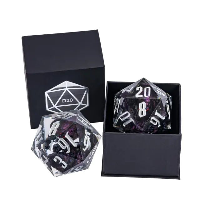 The Abyssal Kraken – 55mm Handmade Resin D20 Dice - Nerd Gear Gaming Inc.