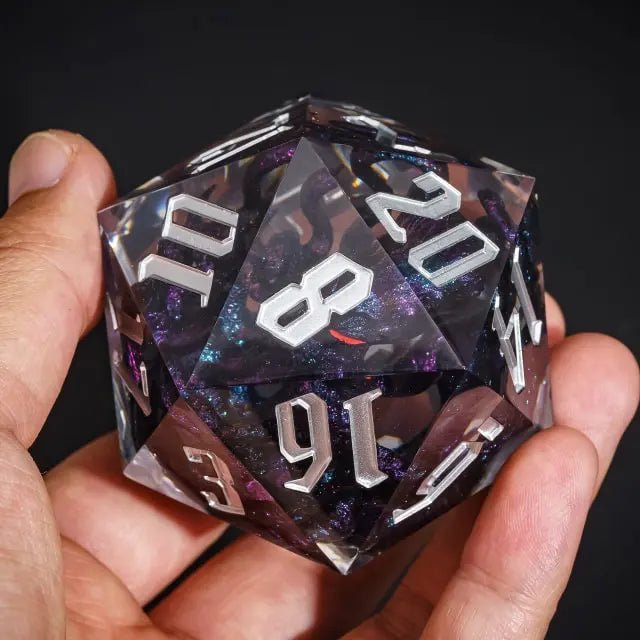 The Abyssal Kraken – 55mm Handmade Resin D20 Dice - Nerd Gear Gaming Inc.